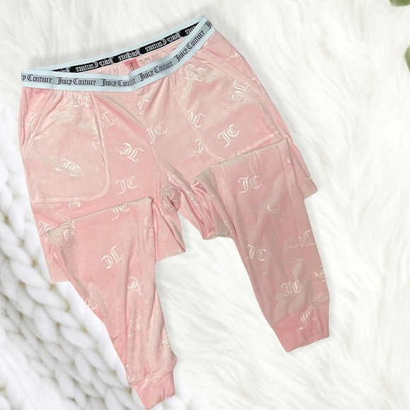 *NWT JUICY COUTURE 2PC VELOUR JOGGER PAJAMA SET - Picture 4 of 4